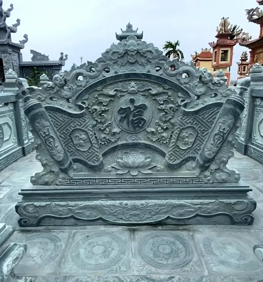 Cuốn thư 127cm trong khu lăng