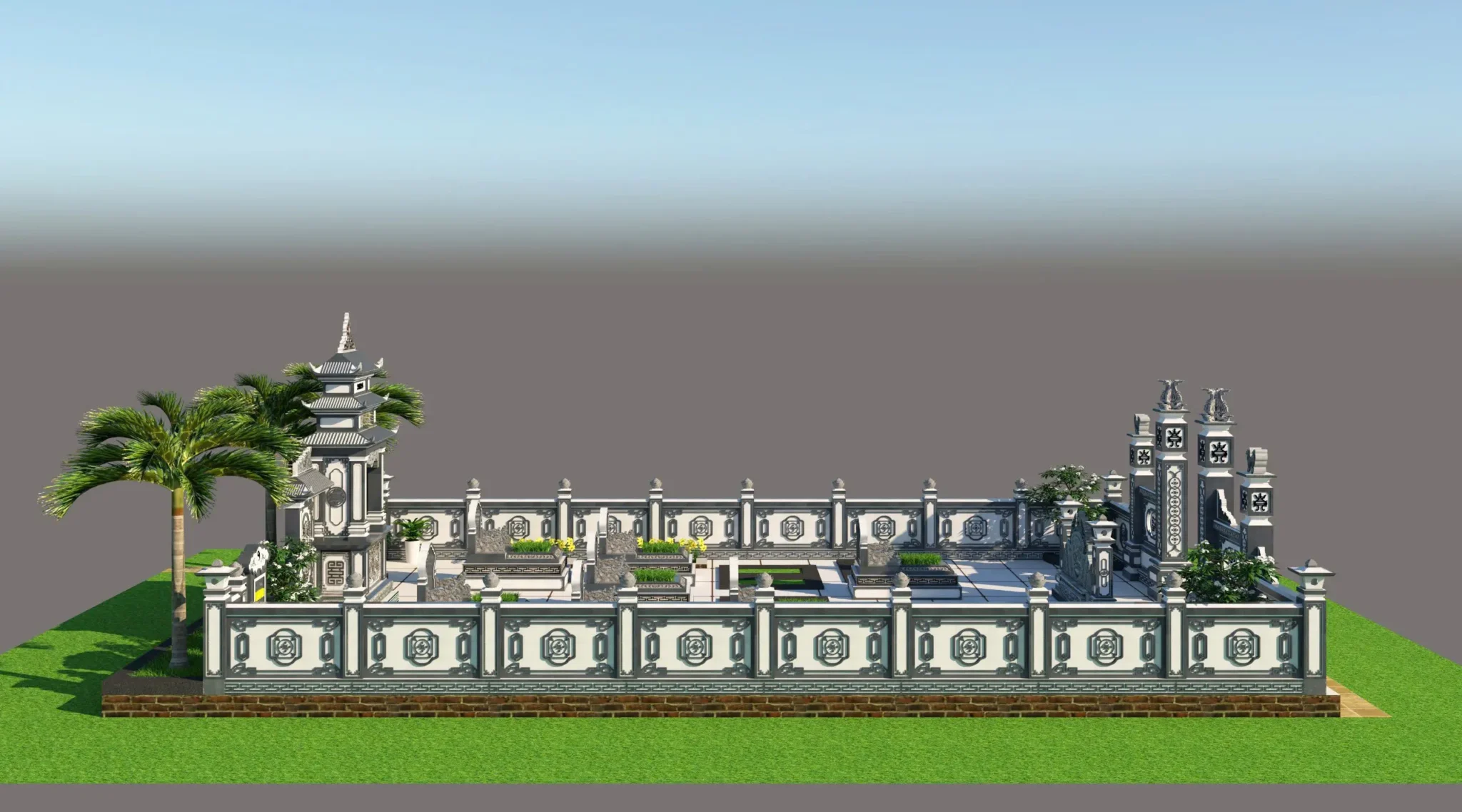 Chọn hướng mộ hợp phong thủy