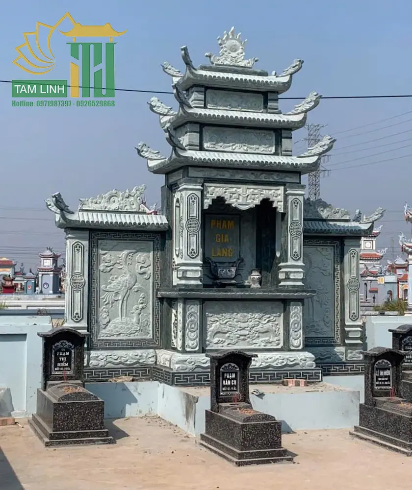 Lăng Thờ Đá Đẹp Ba Mái
