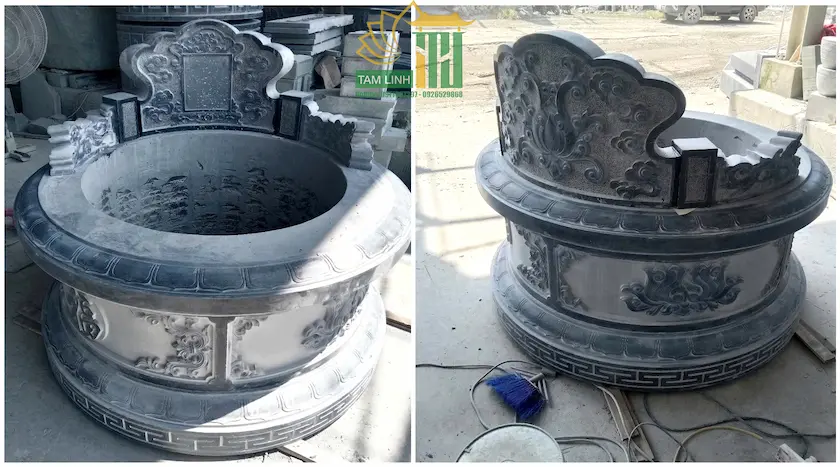 Mẫu mộ tròn đẹp